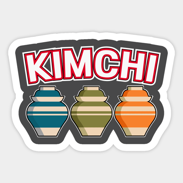 Kimchi Sticker by RefinedApparelLTD